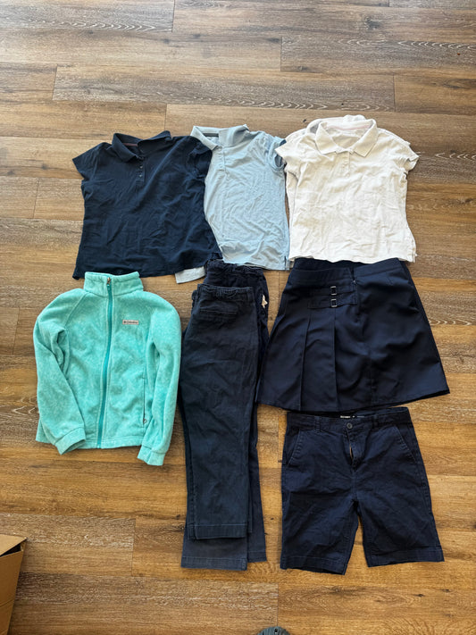 A week of girl school clothes - Size 14-16