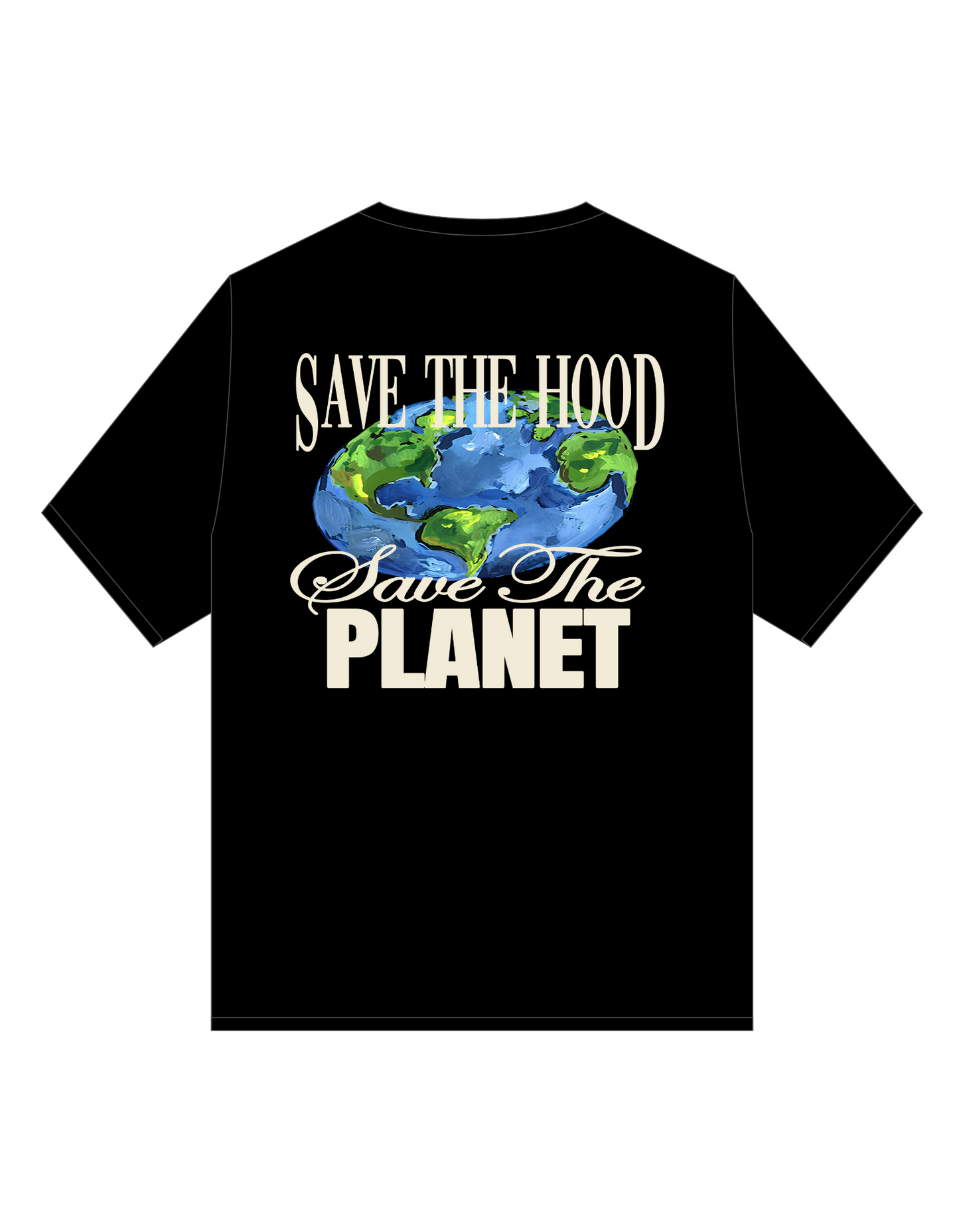 Make The Hood Great Again "Save The Hood" Short Tee